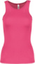 Dámske športové tielko - Kariban, farba - fluorescent pink, veľkosť - M