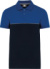 Pracovné polo tričko z piké materiálu - Kariban, farba - navy/royal blue, veľkosť - L