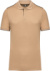 Pánske pracovné pique polo tričko "Day-to-Day" - Kariban, farba - camel/black, veľkosť - L