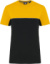 Pracovné tričko - Kariban, farba - black/yellow, veľkosť - L