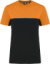 Pracovné tričko - Kariban, farba - black/orange, veľkosť - M