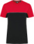Pracovné tričko - Kariban, farba - black/red, veľkosť - S