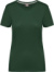 Dámske pracovné tričko - Kariban, farba - forest green, veľkosť - M