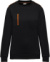 Pracovná mikina "Day-to-Day" - Kariban, farba - black/orange, veľkosť - 3XL