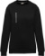 Pracovná mikina "Day-to-Day" - Kariban, farba - black/silver, veľkosť - 3XL