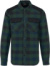 Pracovná károvaná košeľa - Kariban, farba - forest green/navy/black, veľkosť - L