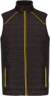 Pracovná hybridná vesta "Day-to-Day" - Kariban, farba - black/yellow, veľkosť - L