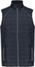 Pracovná hybridná vesta "Day-to-Day" - Kariban, farba - navy/silver, veľkosť - XL