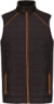 Pracovná hybridná vesta "Day-to-Day" - Kariban, farba - black/orange, veľkosť - 3XL
