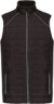 Pracovná hybridná vesta "Day-to-Day" - Kariban, farba - black/silver, veľkosť - S