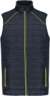 Pracovná hybridná vesta "Day-to-Day" - Kariban, farba - navy/fluorescent yellow, veľkosť - XXL