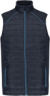 Pracovná hybridná vesta "Day-to-Day" - Kariban, farba - navy/light royal blue, veľkosť - 4XL