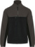 Pracovná flísová bunda - Kariban, farba - black/dark grey, veľkosť - 3XL