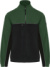 Pracovná flísová bunda - Kariban, farba - black/forest green, veľkosť - 4XL
