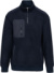 Pracovná flísová mikina s 1/4 zipsom - Kariban, farba - navy, veľkosť - XL