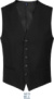 Pánska vesta - NEOBLU, farba - deep black, veľkosť - (48)
