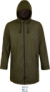 Nepremokavá pánska voskovaná bunda - NEOBLU, farba - deep khaki, veľkosť - L