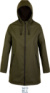 Nepremokavá dámska voskovaná bunda - NEOBLU, farba - deep khaki, veľkosť - XXL
