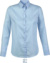 Dámska mikrokeprová blúzka s dlhým rukávom - NEOBLU, farba - soft blue, veľkosť - XXL