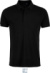 Pánske polo tričko s piké textúrou - NEOBLU, farba - deep black, veľkosť - XL