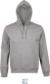 Pánska mikina s kapucňou - NEOBLU, farba - grey melange, veľkosť - 4XL