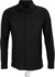 Piqué polokošeľa s dlhým rukávom - NEOBLU, farba - deep black, veľkosť - XXL