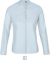 Popelínová blúzka s dlhým rukávom - NEOBLU, farba - soft blue, veľkosť - L