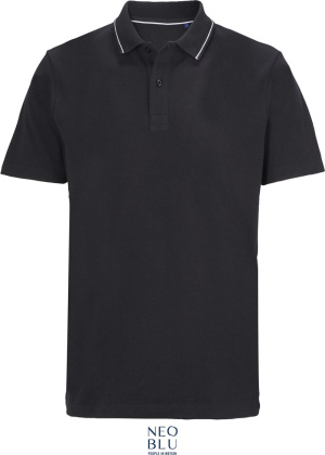 Unisex polokošeľa z ťažkej bavlny s piké štruktúrou