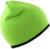 Obojstranná pletená čiapka - Result, farba - lime green/black , veľkosť - Onesize