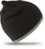 Obojstranná pletená čiapka - Result, farba - black/grey, veľkosť - Onesize
