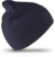 Pletená rebrovaná čiapka - Result, farba - navy, veľkosť - Onesize