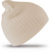 Pletená rebrovaná čiapka - Result, farba - cream, veľkosť - Onesize