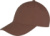 6-panelová nízkoprofilová šiltovka - Result, farba - chocolate brown, veľkosť - Onesize