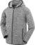 Pánska mikrofleecová mikina s kapucňou - Spiro, farba - grey/black, veľkosť - L