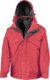 Bunda 3-v-1 "Zip&Clip" - Result, farba - red, veľkosť - XXL