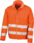 Bezpečnostná softshellová bunda - Result, farba - fluorescent orange, veľkosť - XL