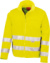 Bezpečnostná softshellová bunda - Result, farba - fluorescent yellow, veľkosť - M