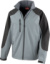 3-vrstvová softshellová bunda "IceFell" s kapucňou - Result, farba - grey/black, veľkosť - 3XL