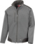3-vrstvová softshellová pracovná bunda s ripstop úpravou - Result, farba - grey/black, veľkosť - S