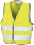 Detská bezpečnostná vesta - Result, farba - fluorescent yellow, veľkosť - 10-12