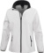 Dámska 2-vrstvová softshellová bunda "Printable" - Result, farba - white/black, veľkosť - XL