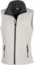 Dámska 2-vrstvová softshellová vesta "Printable" - Result, farba - white/black, veľkosť - XS