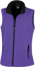 Dámska 2-vrstvová softshellová vesta "Printable" - Result, farba - purple/black, veľkosť - XXL