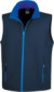 Pánska 2-vrstvová softshellová vesta "Printable" - Result, farba - navy/royal, veľkosť - XL