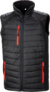 Hybridná vesta "Compass" - Result, farba - black/red, veľkosť - 4XL