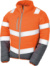 Dámska reflexná bunda - Result, farba - fluorescent orange/grey, veľkosť - S