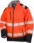 Bezpečnostná softshellová bunda - Result, farba - fluorescent orange/black, veľkosť - 4XL
