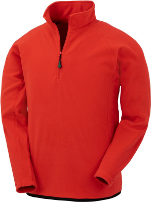 Mikroflísová mikina so zapínaním na 1/4 zips