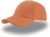 6-panelová šiltovka „Liberty Sandwich“ - Atlantis, farba - orange/orange, veľkosť - Onesize