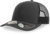 6-panelová šiltovka typu Trucker - Atlantis, farba - dark grey/black, veľkosť - Onesize